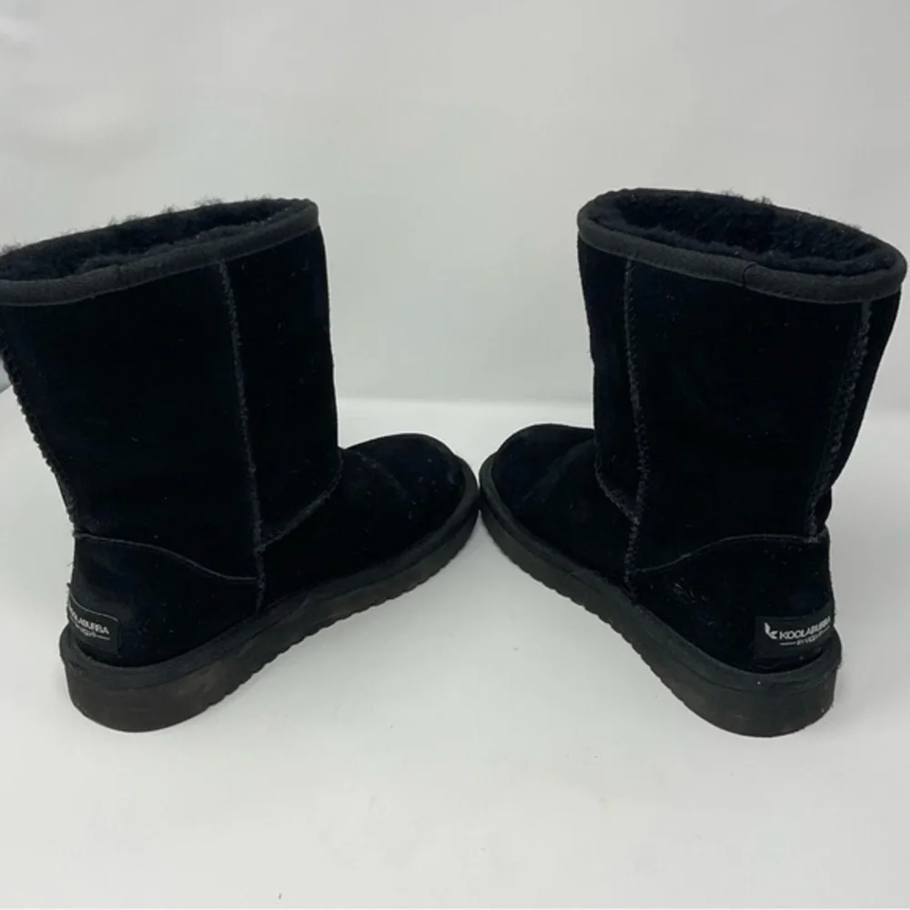 Kookaburra By Ugg Classic Short Black Boots Size5‎
